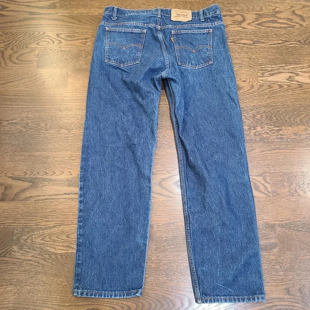 Levi's 505 mens jeans sz.38×30 orange tab